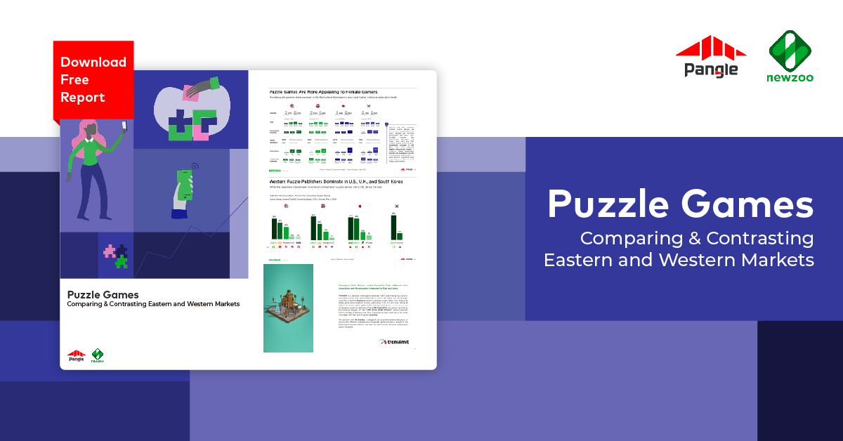 Puzzle Game Report Popularity Revenues Opportunities Across East And West Pangle