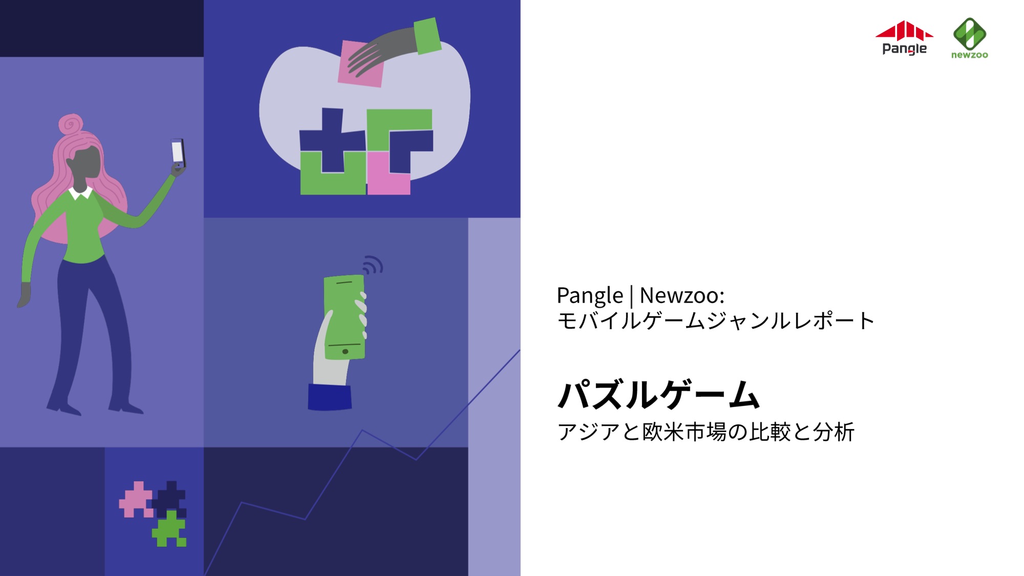 世界のモバイルパズルゲーム市場を分析、収益拡大につながるPangle｜Newzoo 最新レポート「パズルゲーム：欧米とアジア市場の比較」を公開